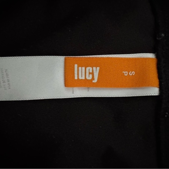 Lucy Black Loose Fit Wide Leg Cropped Leggings - Picture 3 of 8